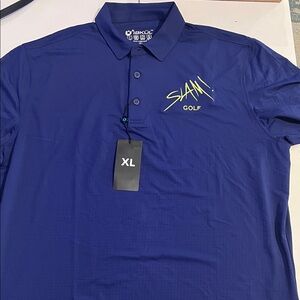 Ibkul slam golf size XL short sleeve shirt